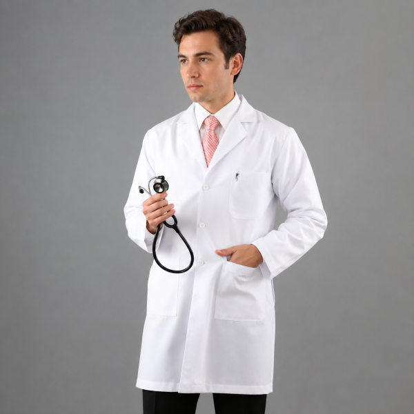 Erkek Doktor Önlüğü - Model 04